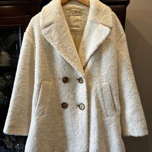 Kate Spade Winter Pea Coat | Elegant Wool Blend | Size Small